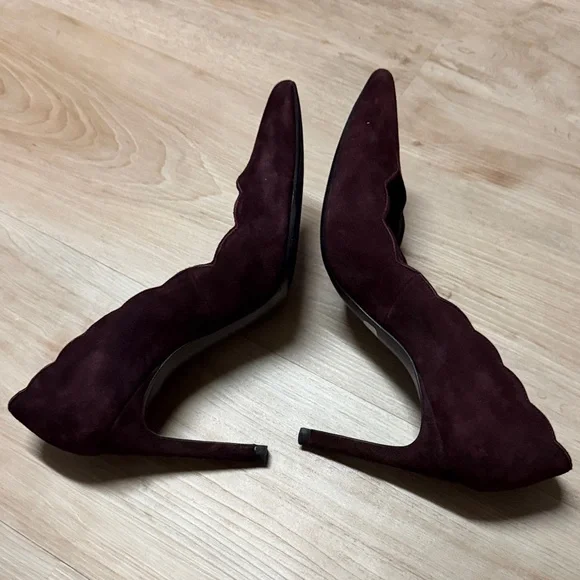 Stuart Weitzman Burgundy Heels - Picture 9 of 16